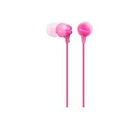 Sony MDR-EX15LPPI Écouteurs Intra-Aural Rose, 8-22000Hz, 16 Ohm, 100dB, Câble 1.2m, Connecteur plaqué Or, Unité 9mm, Aimant Néodyme