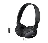 Sony MDR-ZX110AP Casque Pliable avec Microphone - Noir