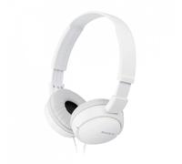 Sony Casque MDR-ZX110AP supra-auriculaire 3,5 mm avec microphone, Blanc