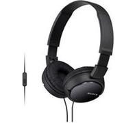 Sony MDR-ZX110AP - Écouteurs avec micro - circum-aural - filaire - jack 3,5mm - noir Noir