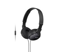 Sony MDR-ZX110APB Casque Pliable avec Microphone Noir