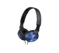 Sony MDR-ZX310AP Casque Arceau Filaire Bleu, 10-24000Hz, 24 Ohm, 98dB, Aimant Néodyme, Unité 3cm, Micro Intégré, Câble 1.2m