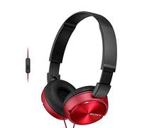Sony MDR-ZX310APR Casque Pliable avec Microphone - Rouge
