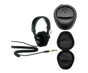 Sony MDR7506 Lot de 2 casques professionnels à large membrane avec coque rigide Knox Gear