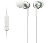 Sony mdrex110ap/W In-Ear Binaural Wired White Mobile Headset - Casques pour mobiles (Binaural, in-ear, White, Universal, Wired, 1.2 m)