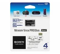 Sony Mémoire Bâton 4GB Pro Duo Moelle 2 Caméra Caméscope Flash Carte 4 GB G