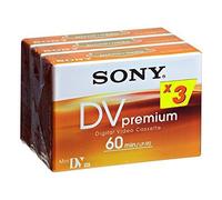 Sony Mini DV Premium 3 PK Cassette vidéo