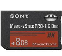 Sony MSHX8B Carte mémoire Memory Stick PRO Duo 8 Go (Lecture jusqu'à 50 Mo/s)