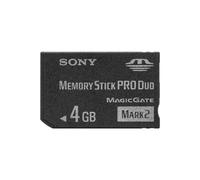 Sony MSMT4G/T1 Carte mémoire Memory Stick Duo Pro 4 Go