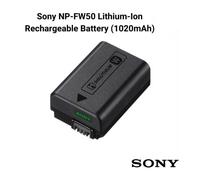 Sony NP-FW50 Batterie Lithium Originale Pour Appareil Photo Hybride Alpha