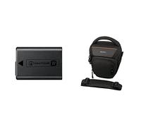 Sony NP-FW50 Batterie Rechargeable pour Appareil Photo & LCS-AMB Housse de Transport Souple pour Reflex et Bridge