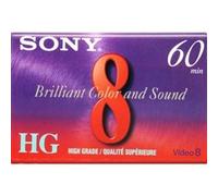 Sony P6-60hg 60 Minutes de Haute qualité 8 mm Bande