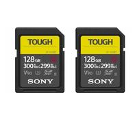 Sony - Pack de 2 Cartes SDXC 128 Go série SF-G UHS-II Tough