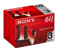 Sony Pack de 3 cassettes vidéo 60 minutes