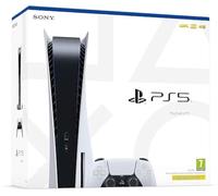 SONY PlayStation 5 Console - White (White Box - Split Bundle) - en/FR/PT/AR (UK) (PS5)