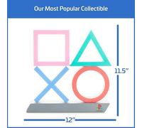 Sony PlayStation Lampe Icônes XL LED - Grand Format - Déco Chambre Gamer