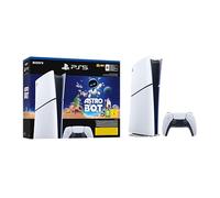 Sony, PlayStation, Pack Console PS5 Slim Édition Numérique, avec 1 Manette Sans Fil DualSense + Jeu Astro Bot (code de téléchargement) - Édition limitée
