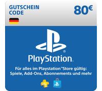 Sony PlayStation Store Guthaben 80 Euro / PSN