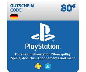 Sony PlayStation Store Guthaben 80 Euro / PSN