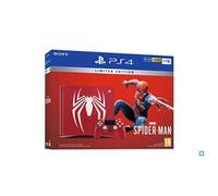 Sony Console PS 4 Slim 1 To Rouge – Manette DualShock Édition Spéciale Marvel’s Spider-man Rouge G