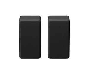 Sony SA-RS3S Enceintes Sans Fil 2.0, 100W RMS, Plage Complète, Tweeter 1.6cm, Woofer, Bass Reflex, Ampli Intégré, Noir, Alimentation Secteur