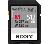 Sony Carte SDXC SF-M SFM512.SYM 512 Go UHS-II Classe 10 R277/W150