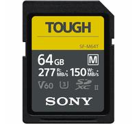 Sony SDXC 64Go Classe 10 UHS-II U3 V60 TOUGH R277 W150Mo/s