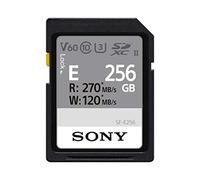 Sony SDXC E Series 256GB UHS-II Class 10 U3 V60