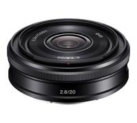 Sony SEL20F28 - Objectif grand angle - 20 mm - f/2.8 - Sony E-mount - pour Cinema Line; a VLOGCAM; a1; a1 II; a6700; a7 IV; a7 V; a7C; a7C II; a7CR; a7R V; a9 III