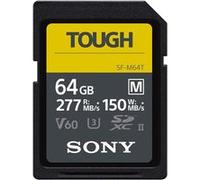 Sony SF-M Series Tough SF-M64T - Carte mémoire flash - 64 Go - UHS-II U3 / Class10 - SDXC UHS-II G