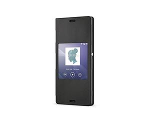 Sony Smart Style Etui de Protection Compatible avec Sony Xperia Z3 Compact - Noir