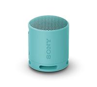 Sony SRS-XB100 - Enceinte sans Fil Bluetooth, Portable, légère, compacte, Durable, IP67, étanche à l'eau et à la poussière, Batterie 16H, dragonne Polyvalente, appels Mains Libres, Bleu Mers du Sud