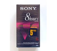 Sony T-160 8 heures en mode EP vierge vidéo cassette - 5-pack