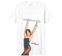 Sony T-Shirt de Saison d'entrainement, Blanc, XXL, Blanc, XXL