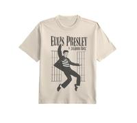 Sony T-Shirt Unisexe Officiel Jailhouse Rock, Ecru, XXL