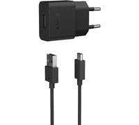 Sony USB Charger UCH20C - Adaptateur secteur - 7.5 Watt - 1500 mA (USB (alimentation uniquement)) - sur le câble : USB-C - noir - pour Sony XPERIA L1, X Compact, XA1, XA1 Ultra, XZ, XZ Premium...