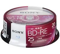 Sony Vidéo pour Blueray 20bne1vjpp2 (BD - RE1 Layer: 2 x Speed 20 Pack)