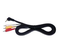 Sony VMC-20FR - Câble vidéo/audio - vidéo composite - RCA mâle pour jack mini mâle - noir - pour Handycam CCD-TRV228, DCR-SR21, SX21, SX22, TRV355, TRV460, TRV740, TRV80, TRV950, VX2100