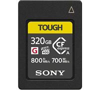 Caractéristiques de la carte mémoire Sony CFexpress Type-A TOUGH 320 Go (CEAG320T.SYM)