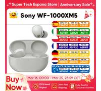 SONY WF-1000XM5 sans fil antibruit Bluetooth écouteurs jusqu'à 24 heures d'autonomie de la batterie connexion multipoint IPtage étanche Negro