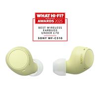 Sony WFC510Y écouteurs Bluetooth intra-auriculaires True Wireless jaunes