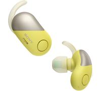 Sony WFSP700N Écouteurs intra-auriculaires sans fil Bluetooth jaunes avec suppression du bruit