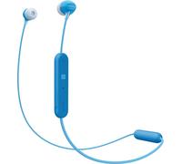 Sony WI-C300 - Casque - intra-auriculaire - appels et musique - bleu - binaural - 0,5 m Sony