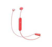 Sony WI-C300 - Écouteurs avec micro - intra-auriculaire - Bluetooth - sans fil - NFC* - rouge Rouge G