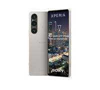 Sony Xperia 1 V - Smartphone Android, Téléphone Portable - Ecran 6.5 Pouces 21:9 CinemaWide 4K HDR OLED - Taux de rafraichissement de 120Hz - Triple caméra - 256Go Stockage - IP65/68 (Argent)