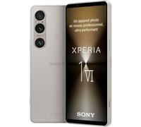 Sony Xperia 1 VI 5G Nano SIM 256 Go Argent Platine