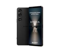 Sony Xperia 1 VI - 6, 5" 19, 5:9 FHD+ HDR OLED 120 Hz, Triple Objectif avec capteur innovant & ZEISS, Audio 3, 5 mm, Android 14, IP65/68, Double SIM, Noir, Garantie 24+12 Mois [Amazon Exclusif]