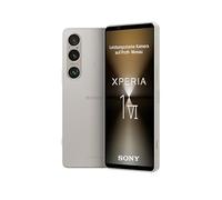 Sony Xperia 1 VI - 6,5" 19,5:9 FHD+ HDR OLED 120 Hz, Triple Objectif avec capteur innovant & ZEISS, Audio 3,5 mm, Android 14, IP65/68, Double SIM, Argent Platine, Garantie 24+12 Mois [Exclusivité