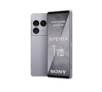 Sony Xperia 1 VIII - 6,5" 19,5:9 FHD+ HDR OLED 120Hz, Triple Objectif avec Nouveau téléobjectif, Xperia AI, Batterie 2 Jours, Audio 3,5 mm, Double SIM, Argent