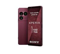 Sony Xperia 1 VIII - 6,5" 19,5:9 FHD+ HDR OLED 120Hz, Triple Objectif avec Nouveau téléobjectif, Xperia AI, Batterie 2 Jours, Audio 3,5 mm, Double SIM, Rouge